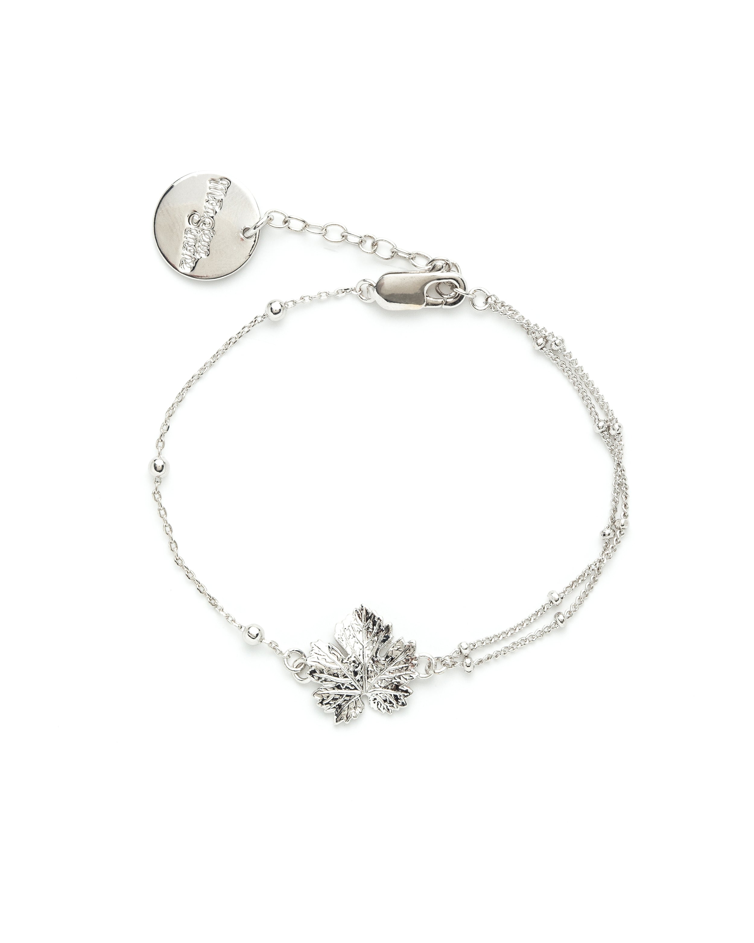 Bracelet Héra Argent Feuille Bracelets Monsieur Simone