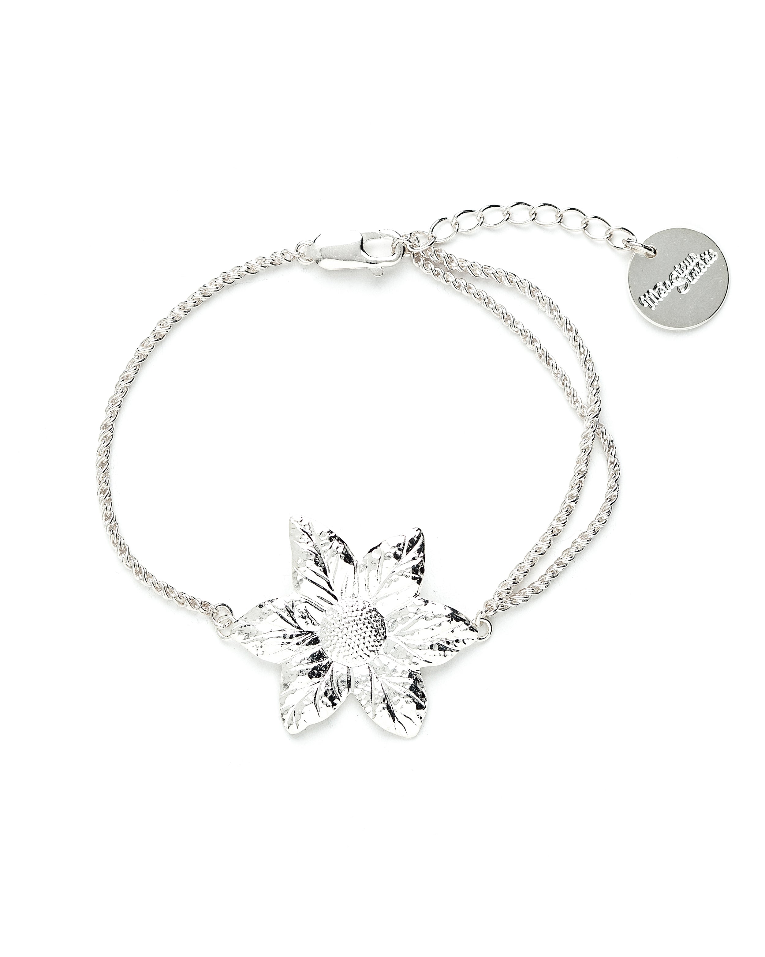 Bracelet Hespéris Argent Fleur Bracelets Monsieur Simone