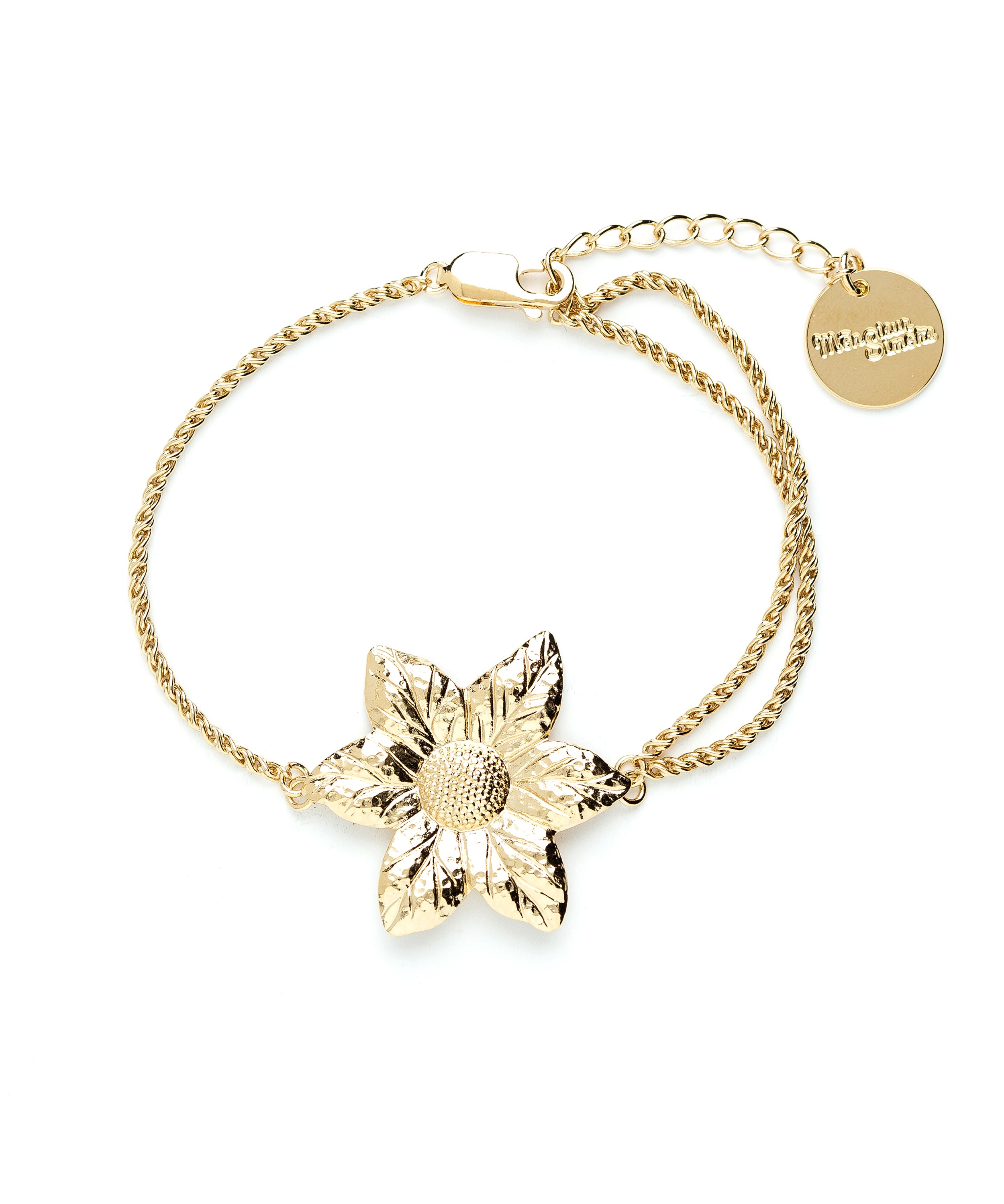 Bracelet Hespéris Or Fleur Bracelets Monsieur Simone