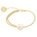 Bracelet Hestia Or Rond Martelé Bracelets Monsieur Simone