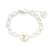 Bracelet Nélya Argent Perle Bracelets Monsieur Simone