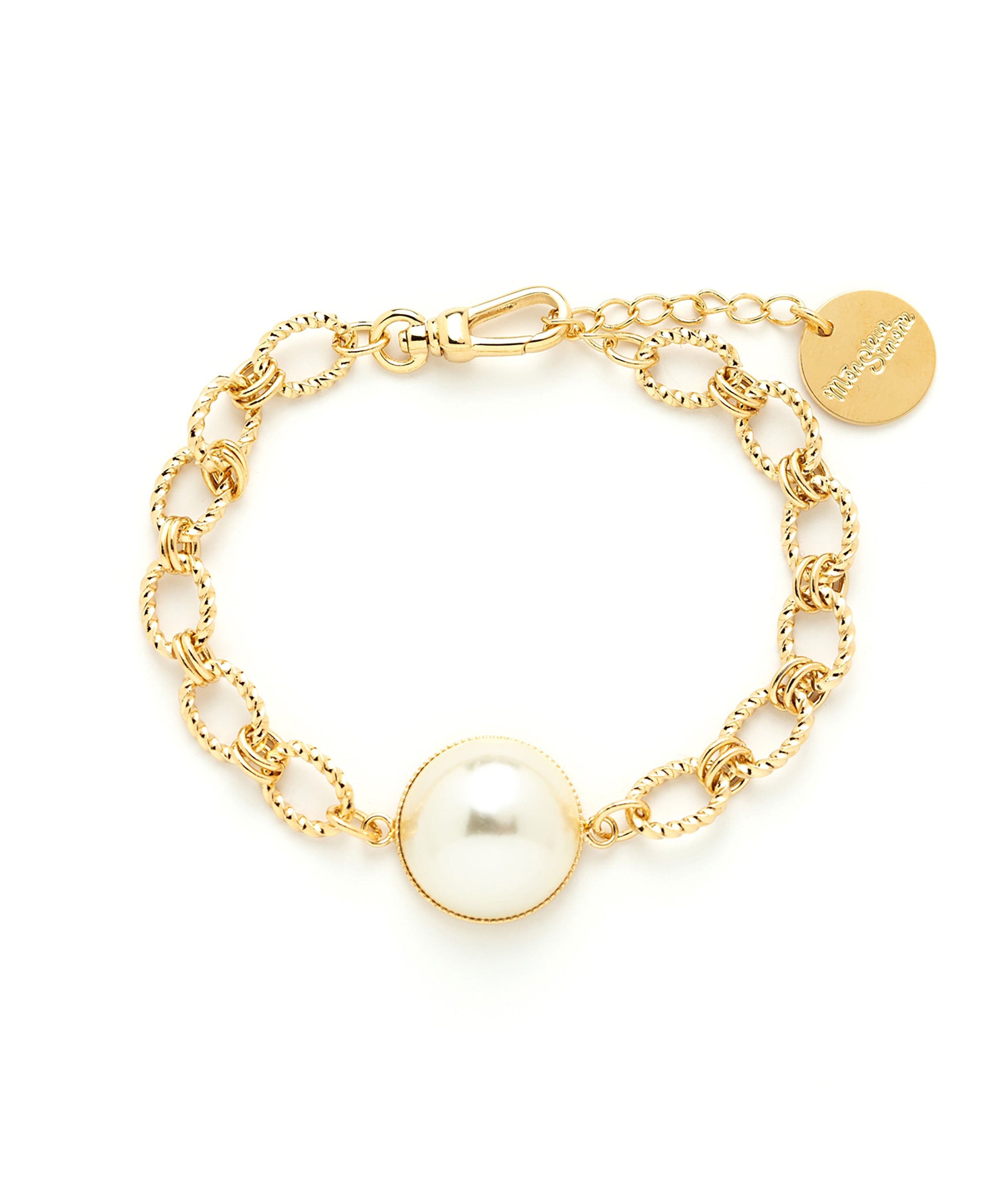 Bracelet Nélya Or Perle Bracelets Monsieur Simone