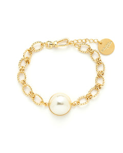 Bracelet Nélya Or Perle Bracelets Monsieur Simone