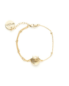 Bracelet Nérée Or Coquillage Bracelets Monsieur Simone