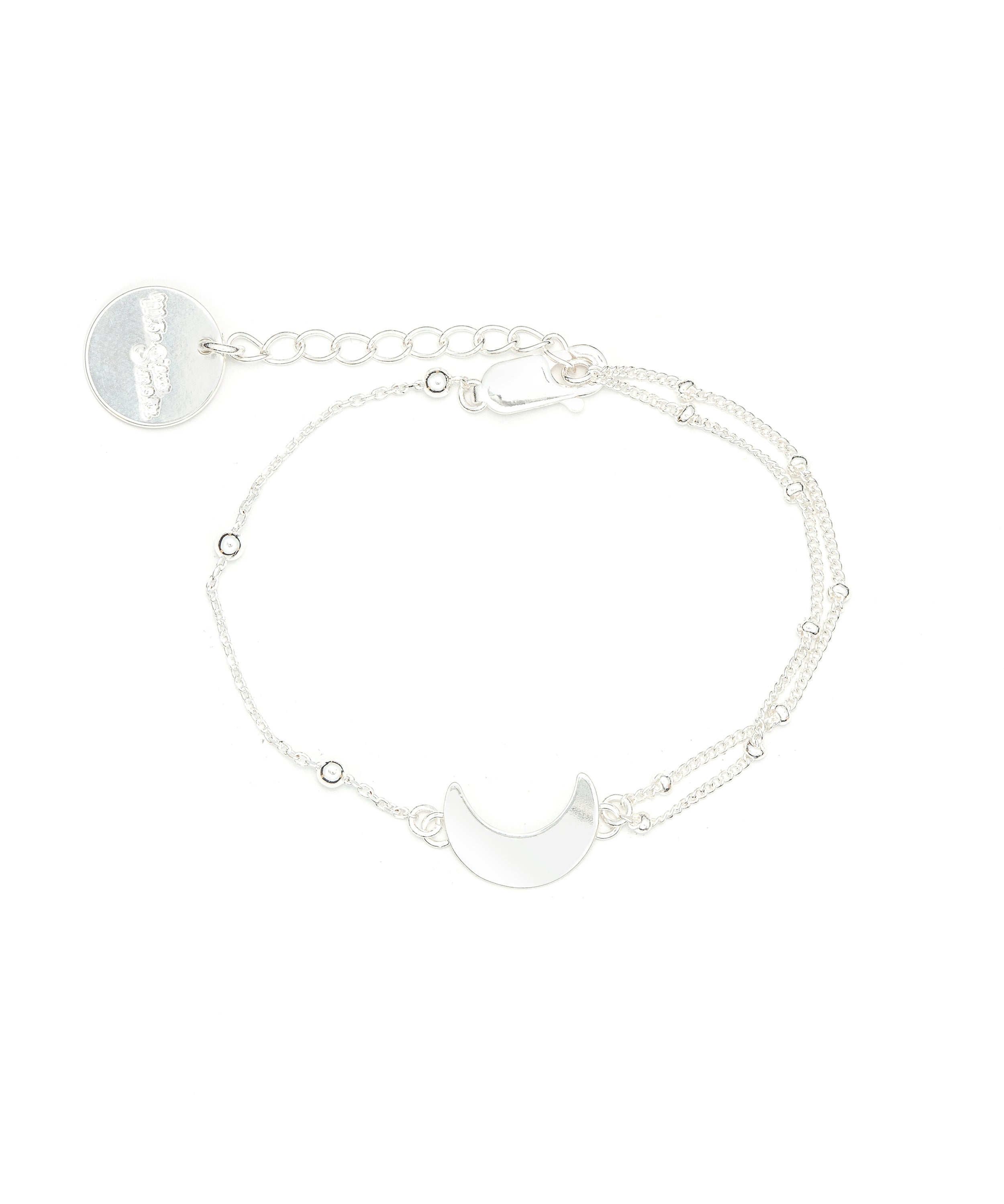 Bracelet Séléné Argent Lune Bracelets Monsieur Simone