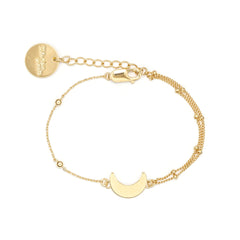 Bracelet Séléné Or Lune Bracelets Monsieur Simone