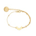 Bracelet Séléné Or Lune Bracelets Monsieur Simone