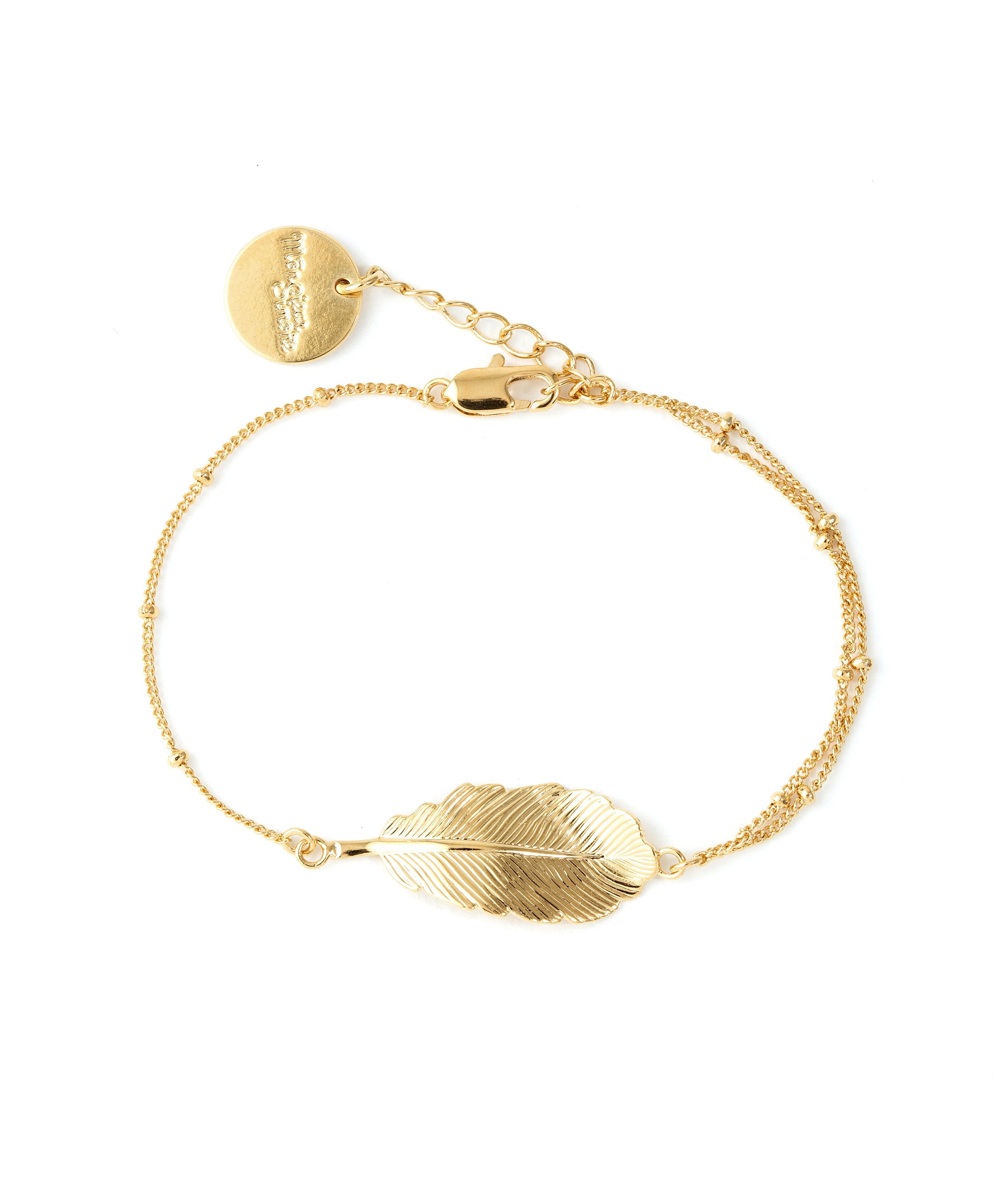 Bracelet Zéphyr Or Feuille Bracelets Monsieur Simone