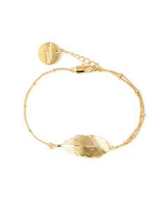 Bracelet Zéphyr Or Feuille Bracelets Monsieur Simone