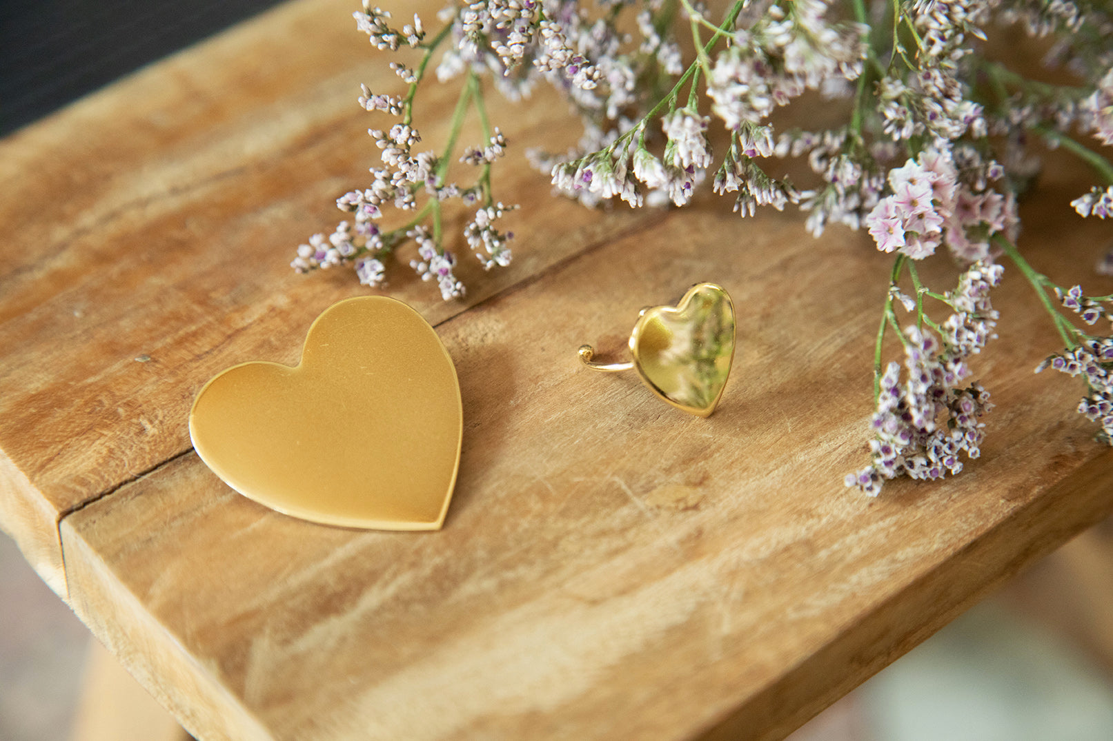Broche Aphrodite Or Coeur Accessoires Monsieur Simone
