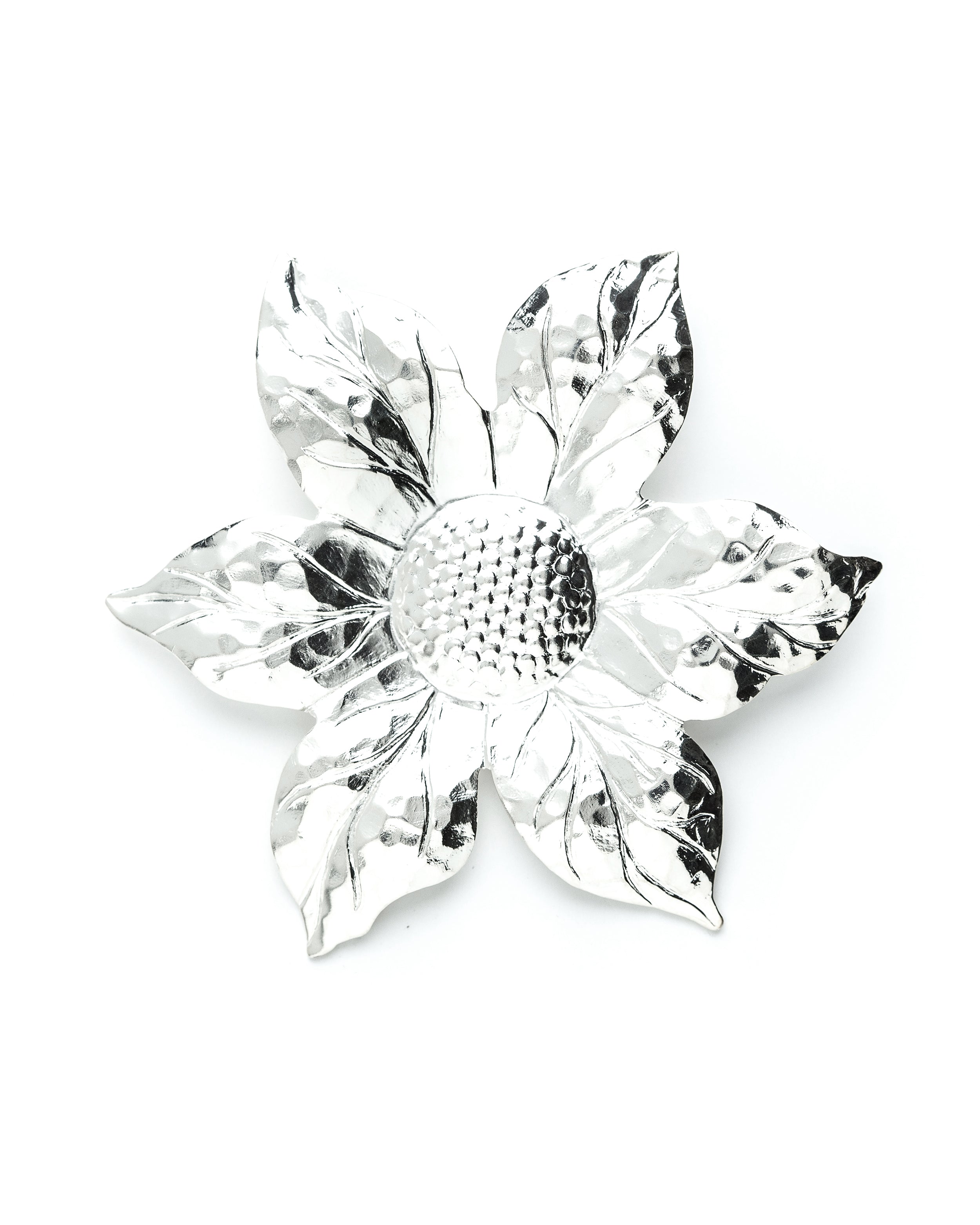 Broche Hespéris Argent Fleurs Accessoires Monsieur Simone