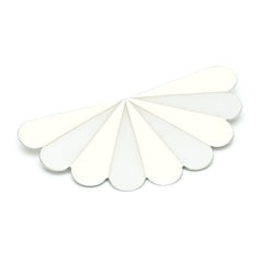 Broche Milo Argent Ivoire Paon Rayures Accessoires Monsieur Simone