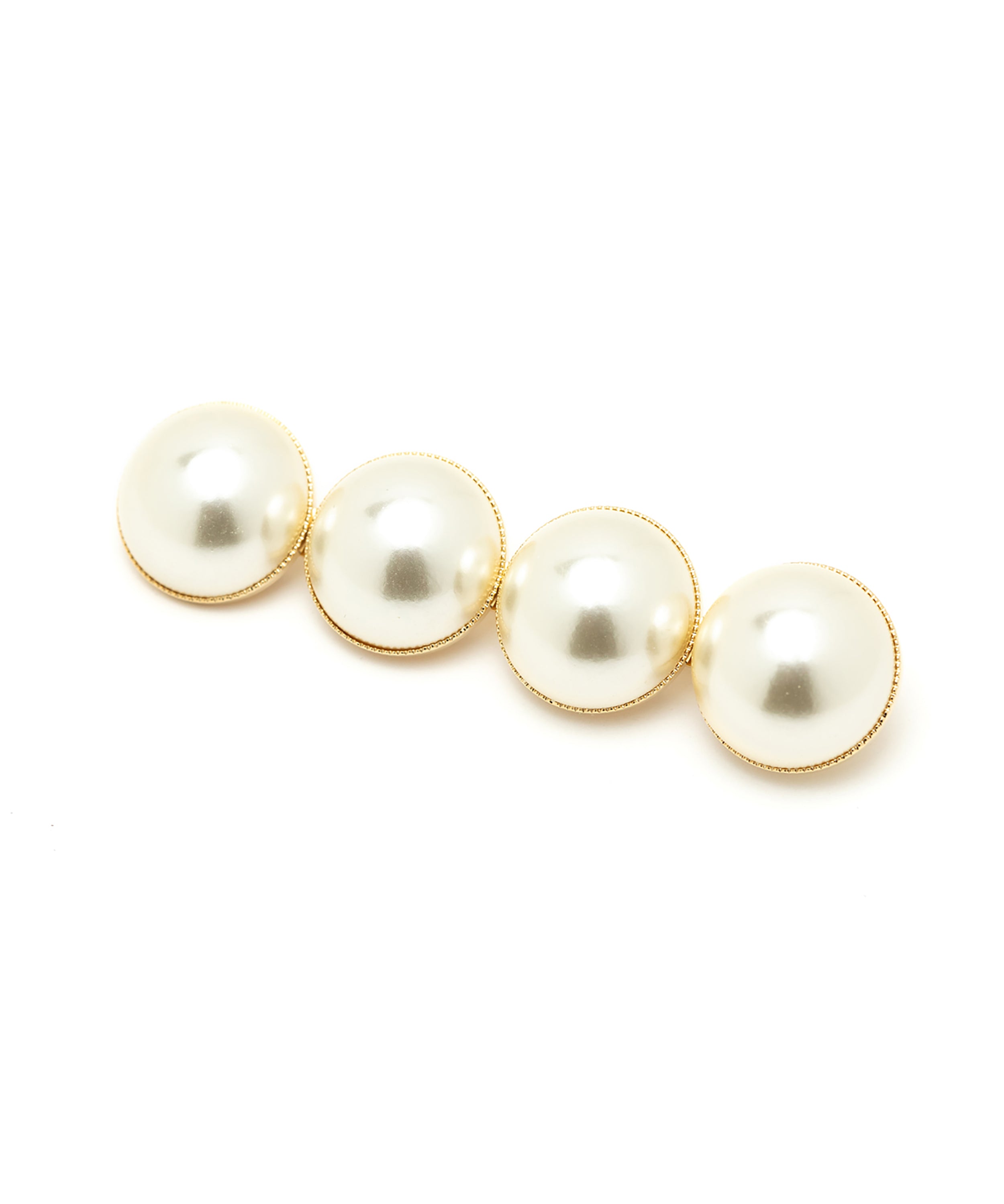 Broche Nélya Or Perles Accessoires Monsieur Simone