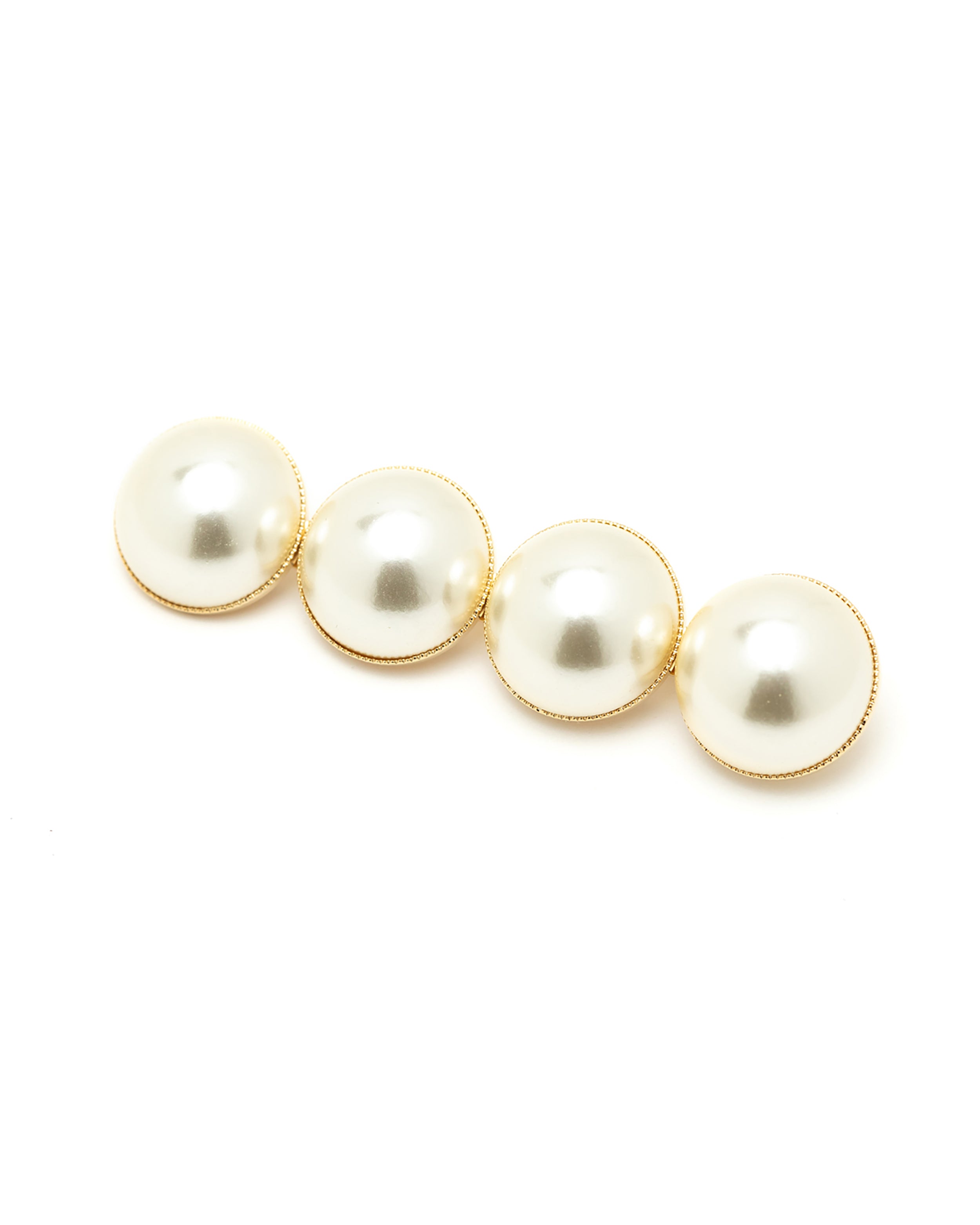 Broche Nélya Or Perles Accessoires Monsieur Simone