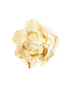 Broche Orphée Or Fleurs Accessoires Monsieur Simone