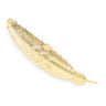 Broche Phébé Or Plume Accessoires Monsieur Simone