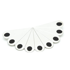 Broche Tao Argent Noir Paon Ronds Accessoires Monsieur Simone