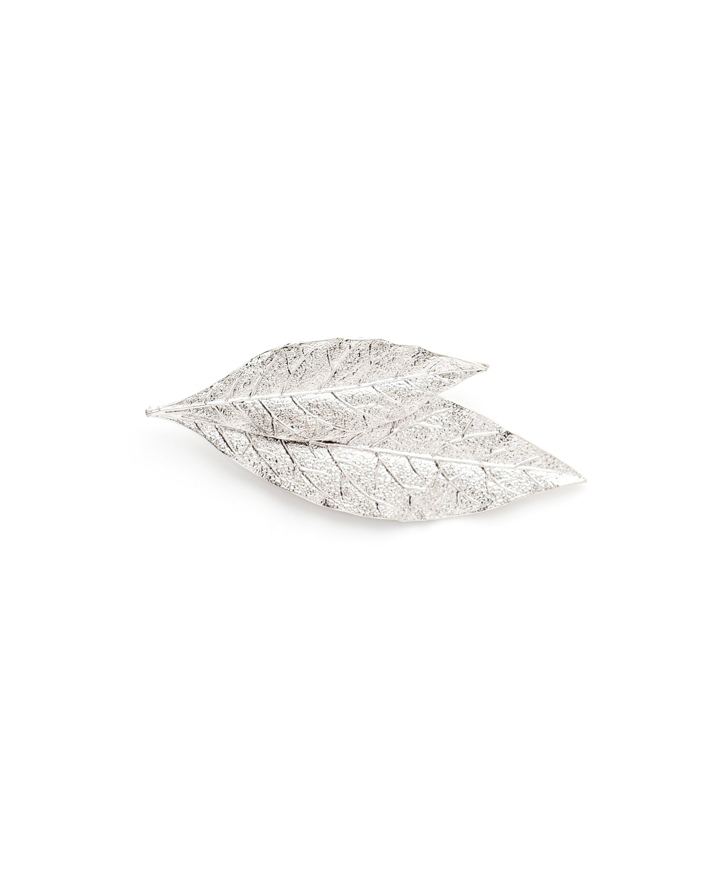Broche Thalie Argent Feuilles Accessoires Monsieur Simone