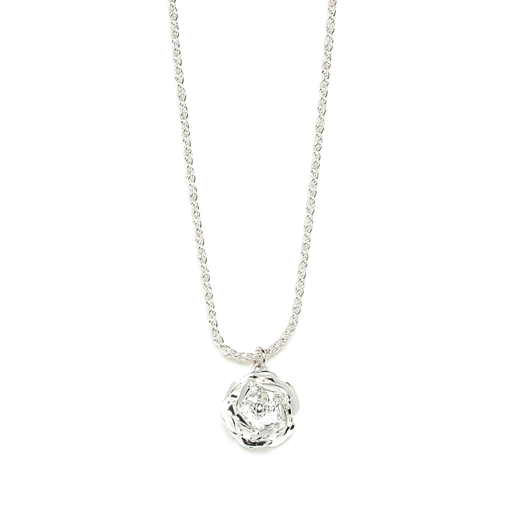 Collier Aglaé Argent Fleur Colliers Monsieur Simone