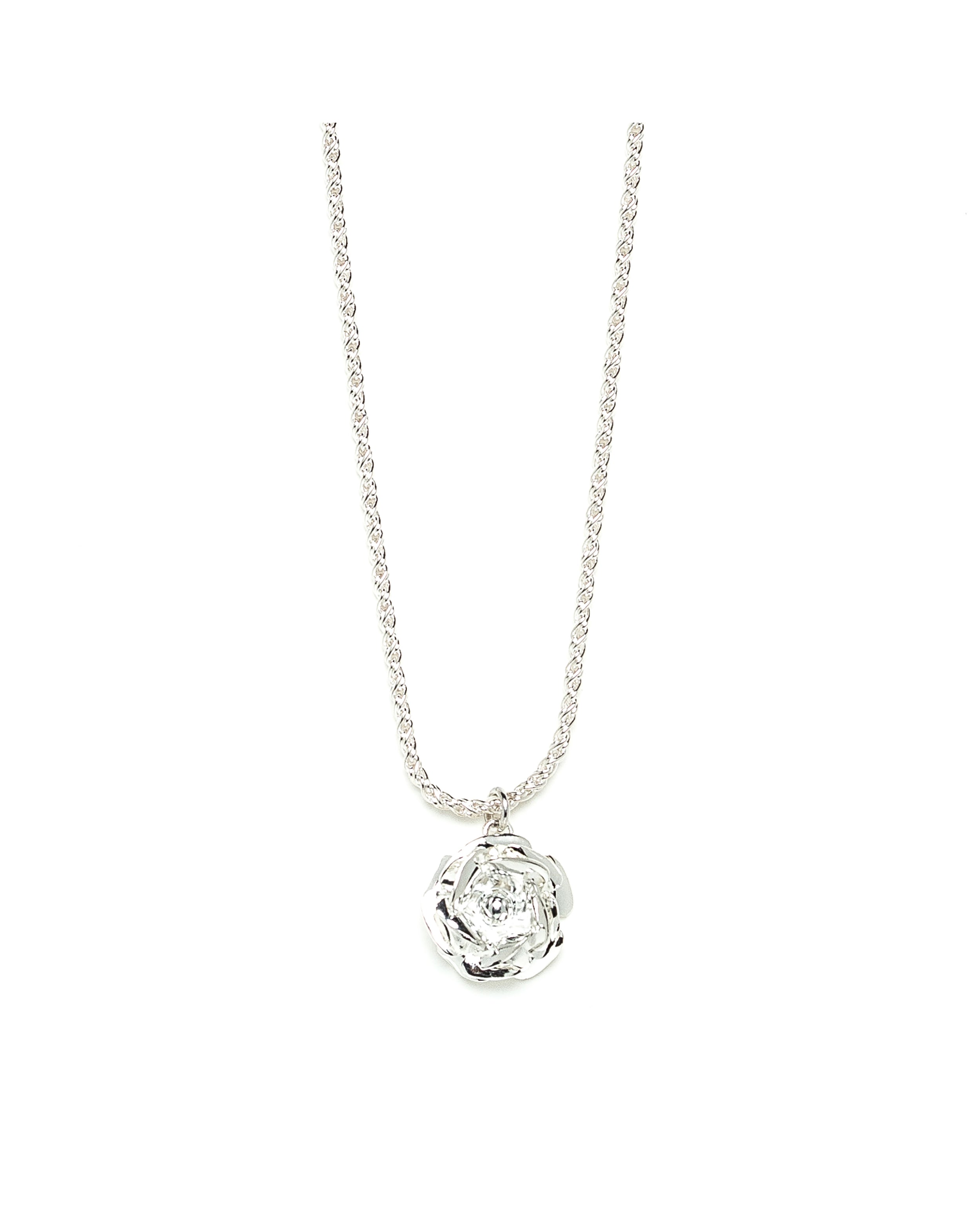 Collier Aglaé Argent Fleur Colliers Monsieur Simone