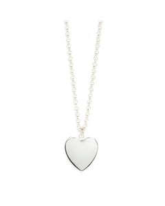 Collier Aphrodite Argent Coeur Colliers Monsieur Simone
