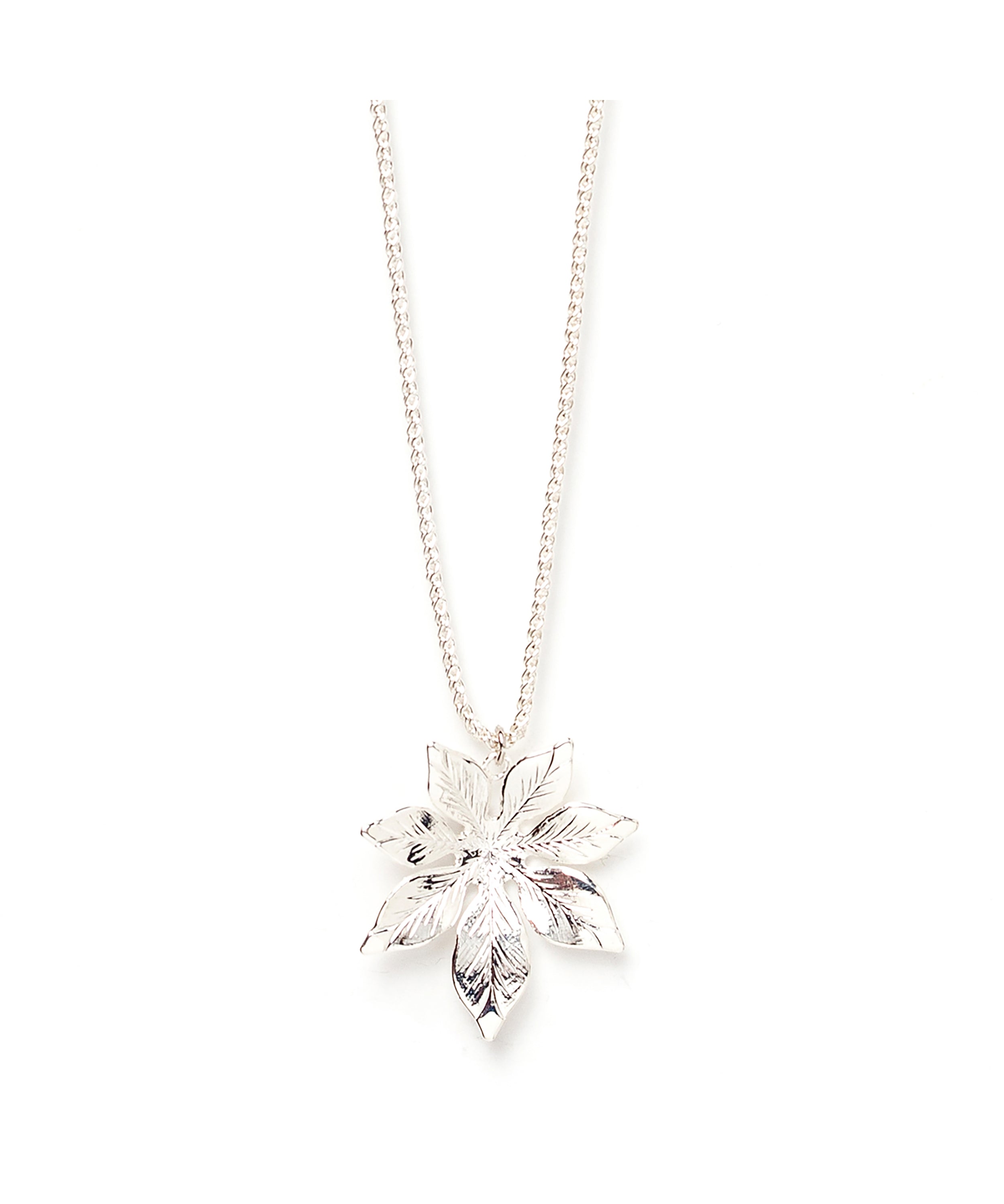 Collier Chloris Argent Fleur Colliers Monsieur Simone
