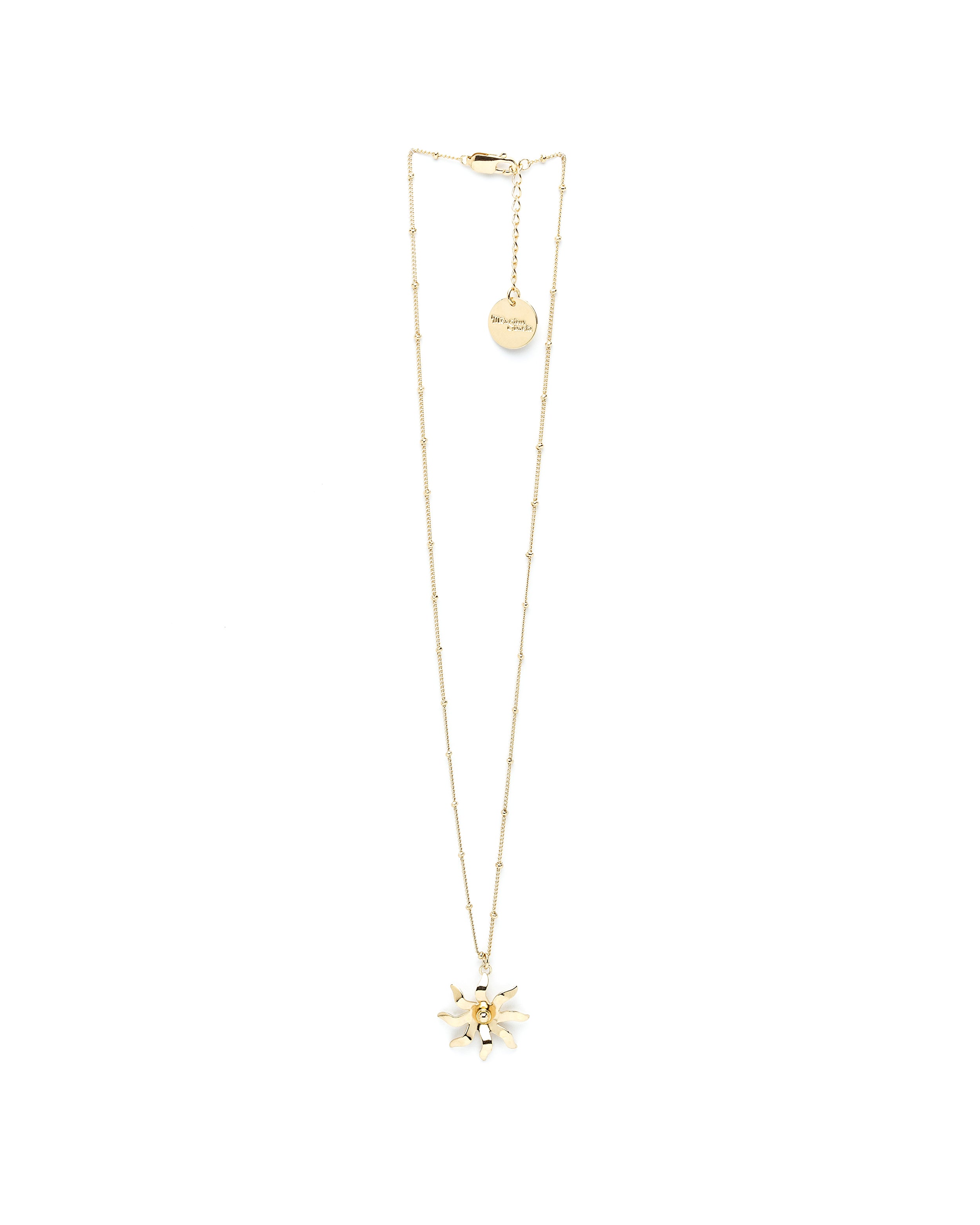 Collier Éos Or Soleil Colliers Monsieur Simone