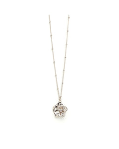 Collier Gaïa Argent Fleur Colliers Monsieur Simone