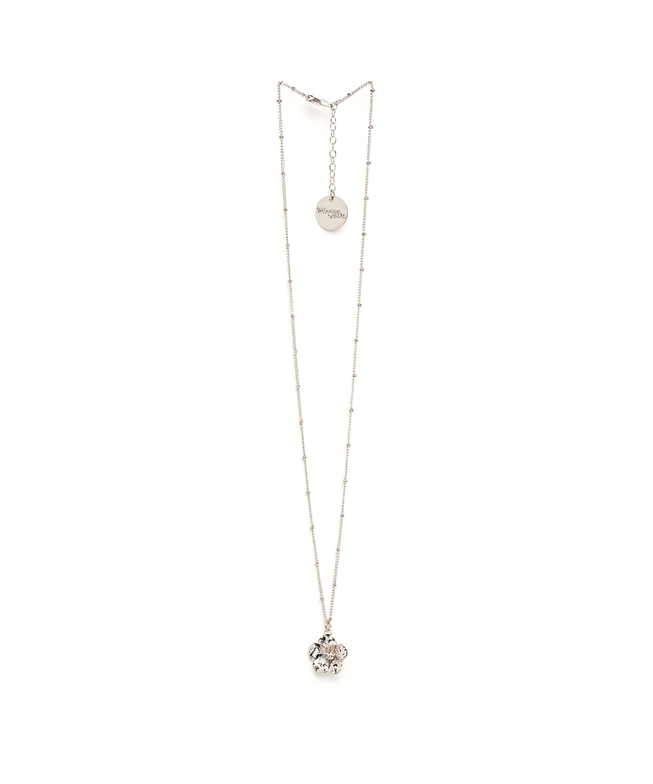 Collier Gaïa Argent Fleur Colliers Monsieur Simone