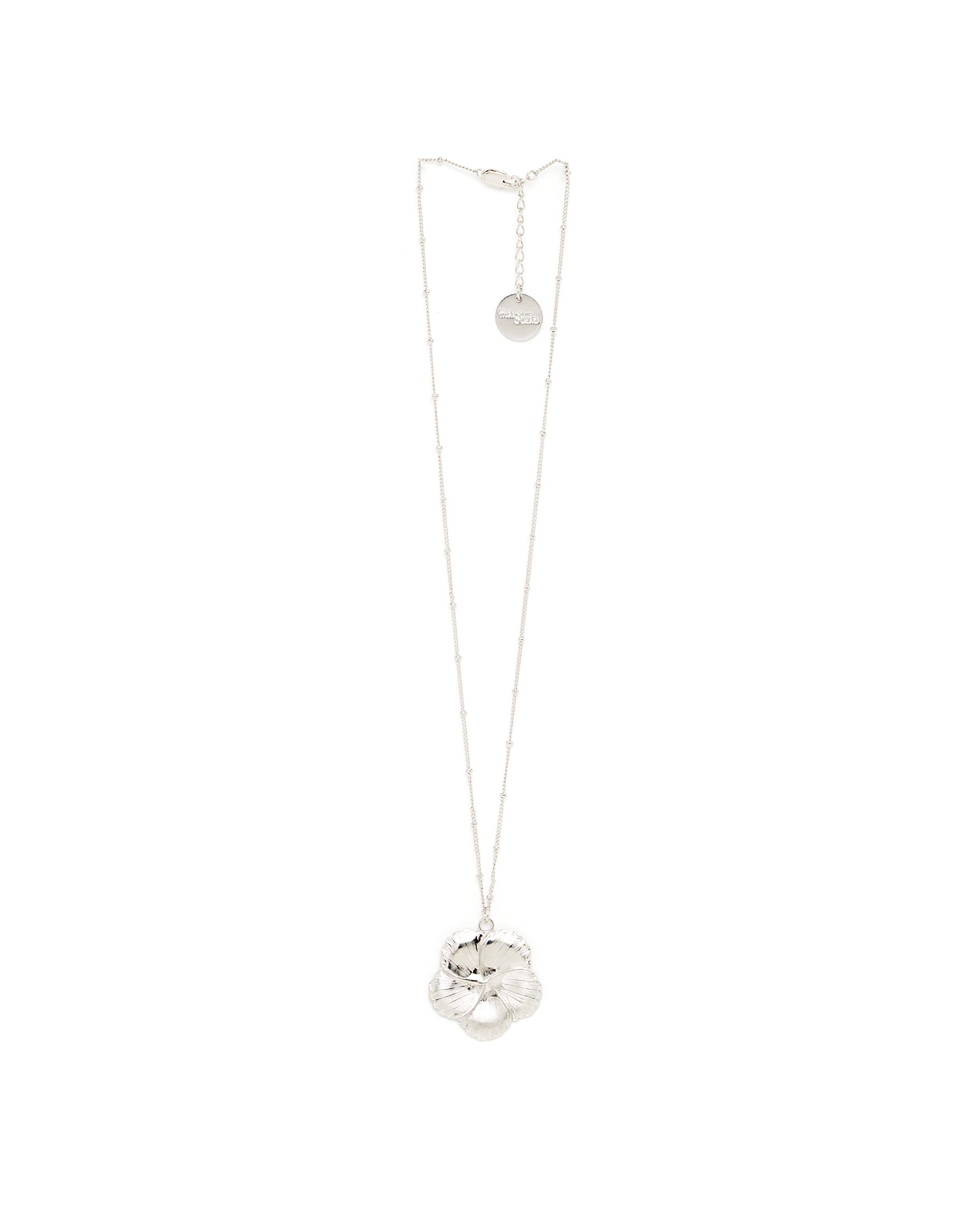 Collier Hélios Argent Fleur Colliers Monsieur Simone