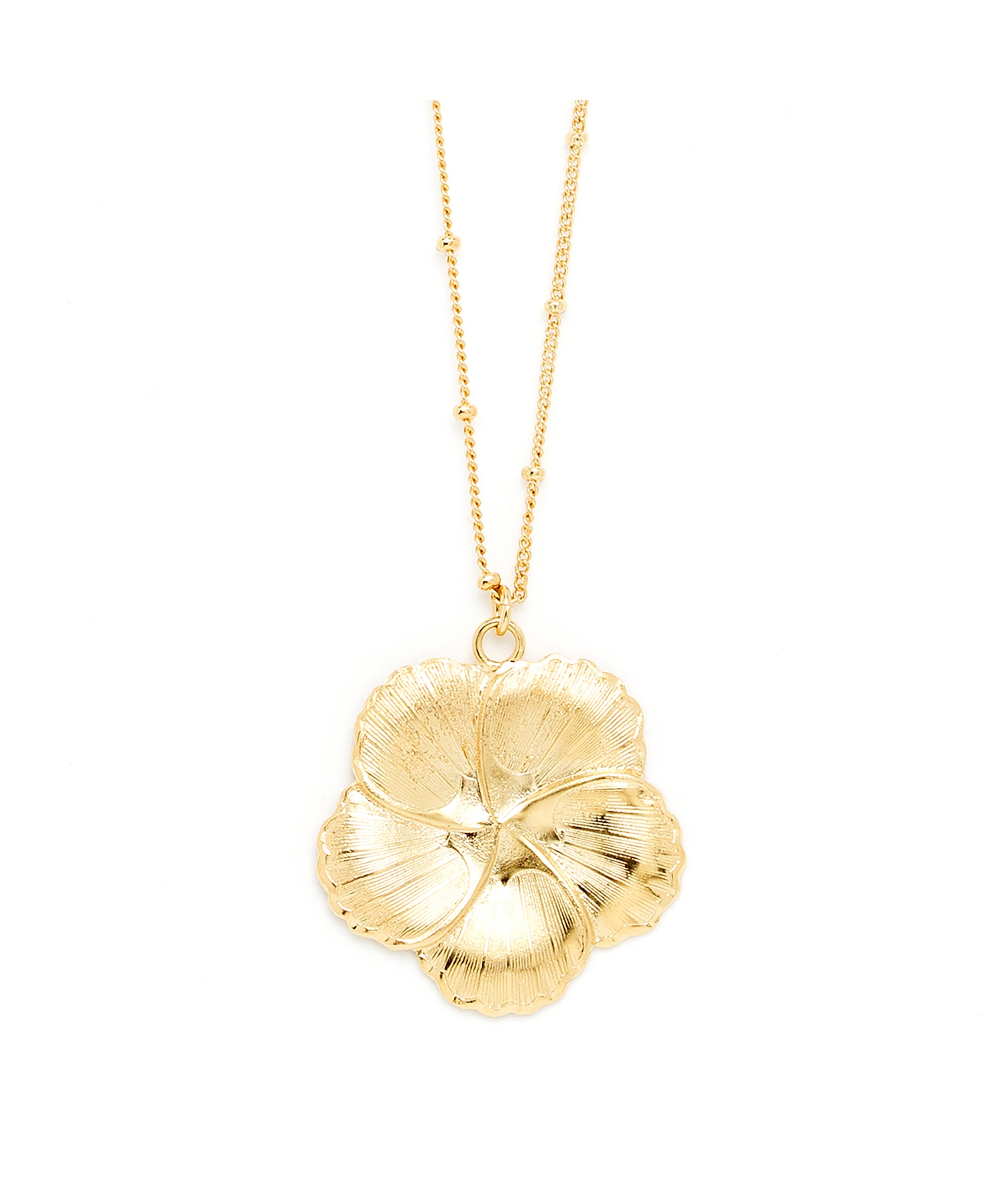 Collier Hélios Or Fleur Colliers Monsieur Simone