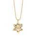 Collier Hespéris Or Fleur Colliers Monsieur Simone
