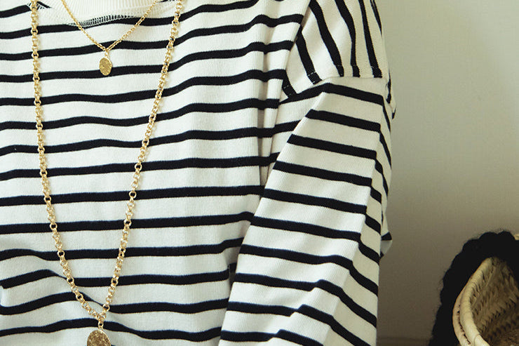 Collier Hestia Or Rond Martelé Colliers Monsieur Simone