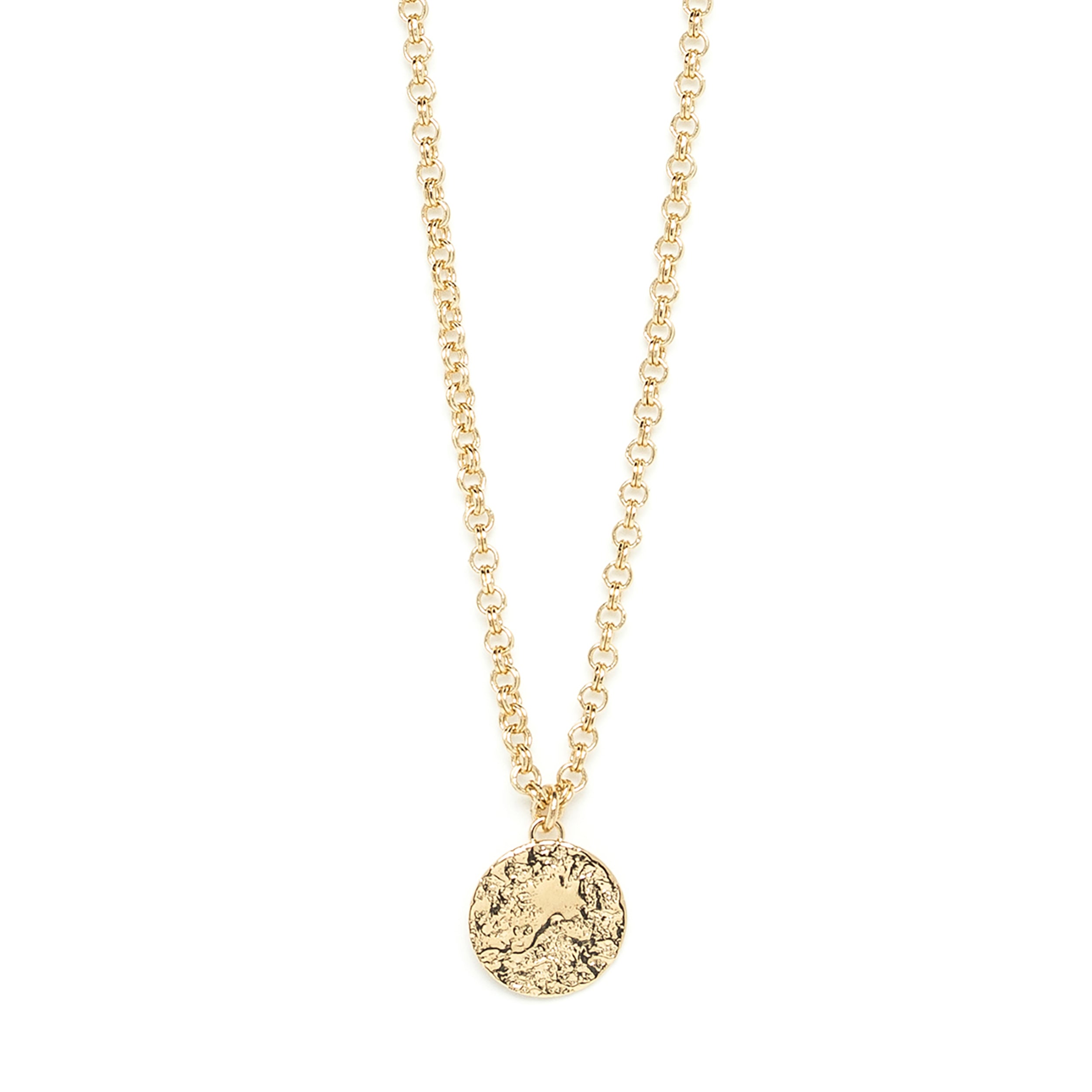 Collier Hestia Or Rond Martelé Colliers Monsieur Simone