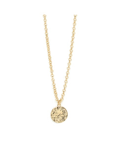 Collier Hestia Or Rond Martelé Colliers Monsieur Simone