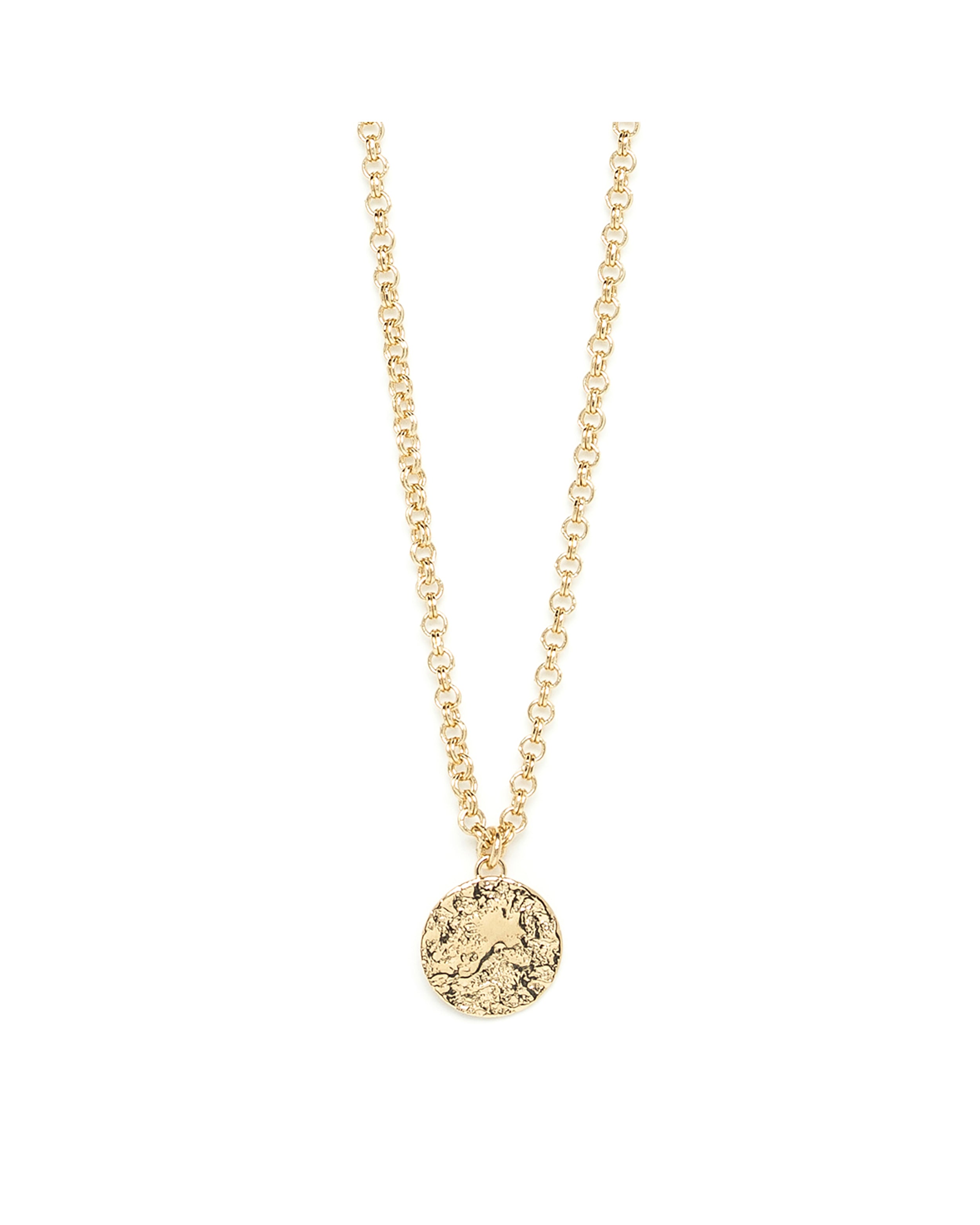 Collier Hestia Or Rond Martelé Colliers Monsieur Simone