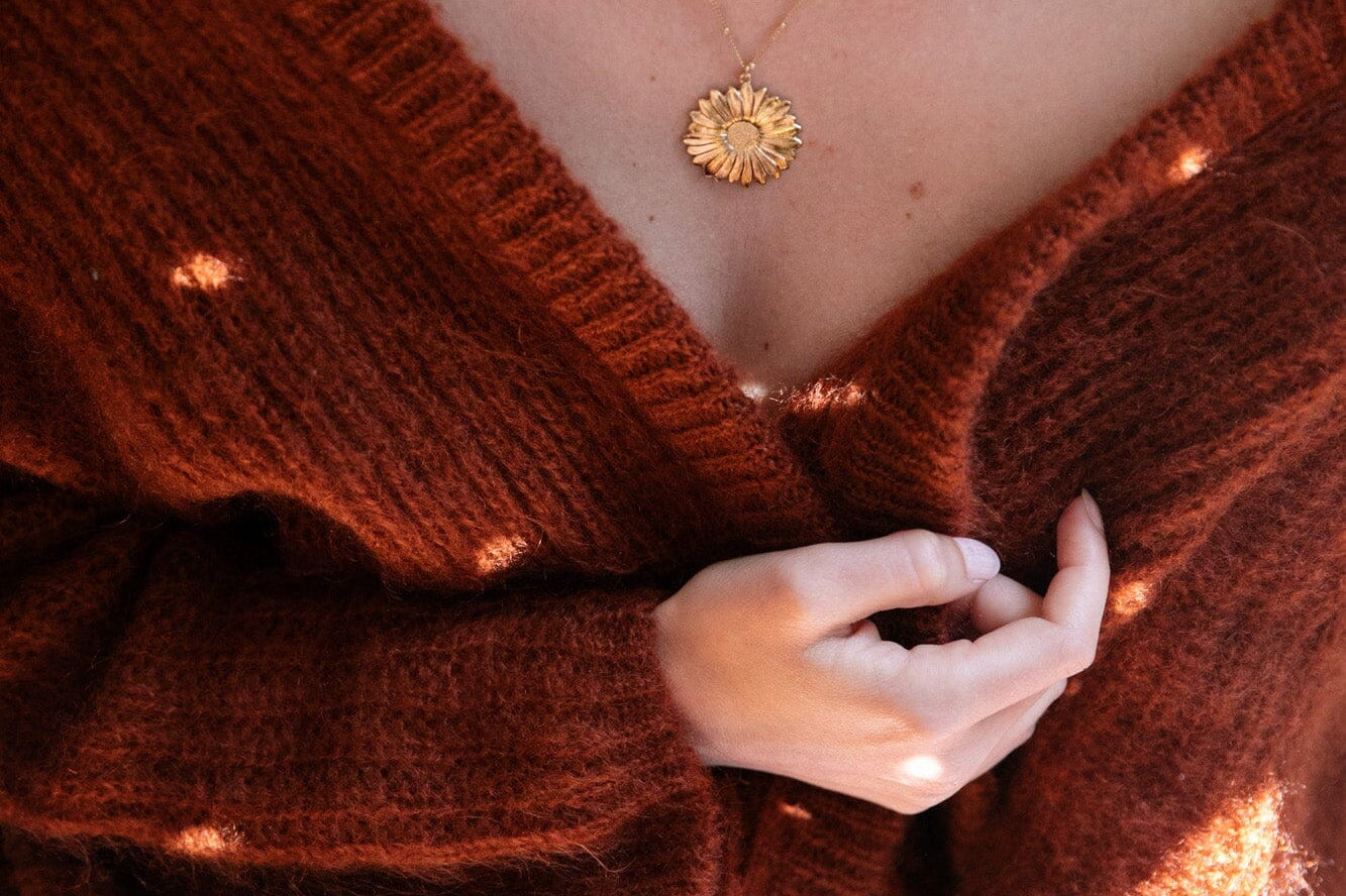 Collier Maïa Argent Fleur Colliers Monsieur Simone