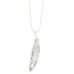Collier Phébé Argent Plume Colliers Monsieur Simone