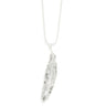 Collier Phébé Argent Plume Colliers Monsieur Simone