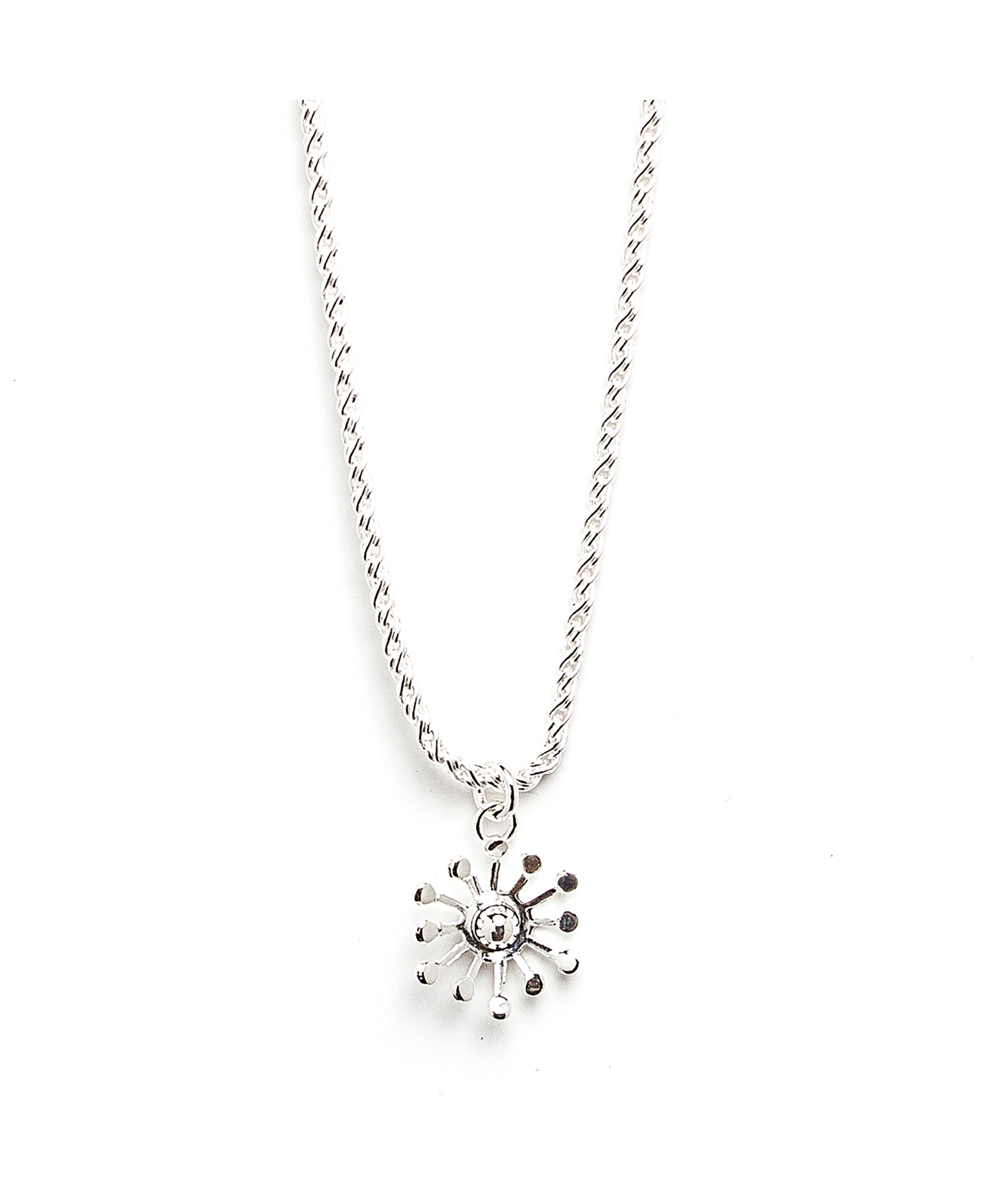 Collier Rhéa Argent Flocon Colliers Monsieur Simone