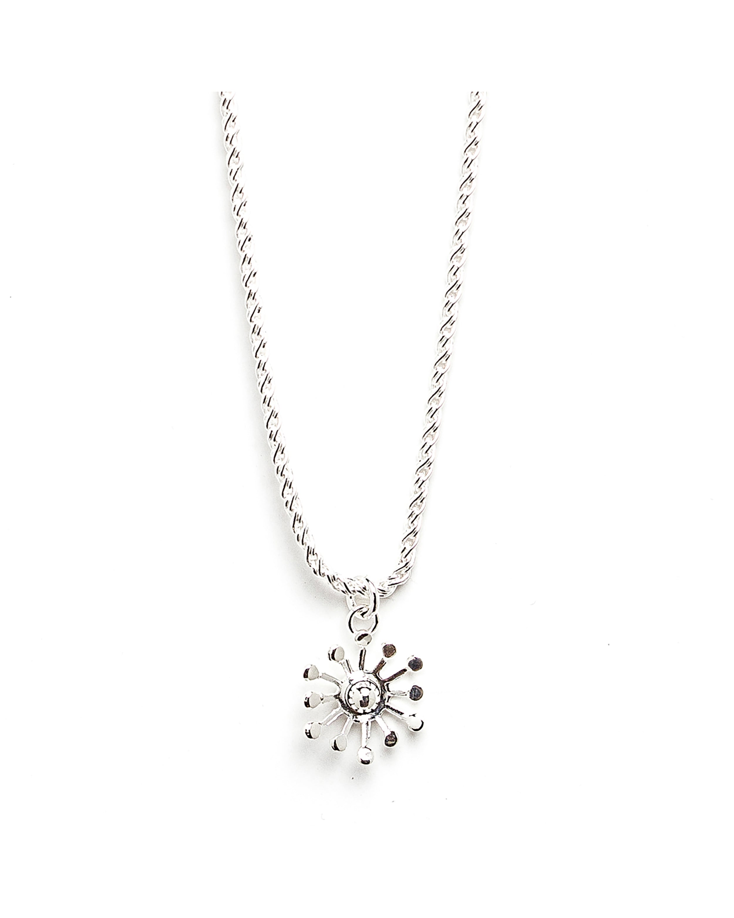 Collier Rhéa Argent Flocon Colliers Monsieur Simone