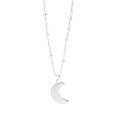 Collier Séléné Argent Lune Colliers Monsieur Simone