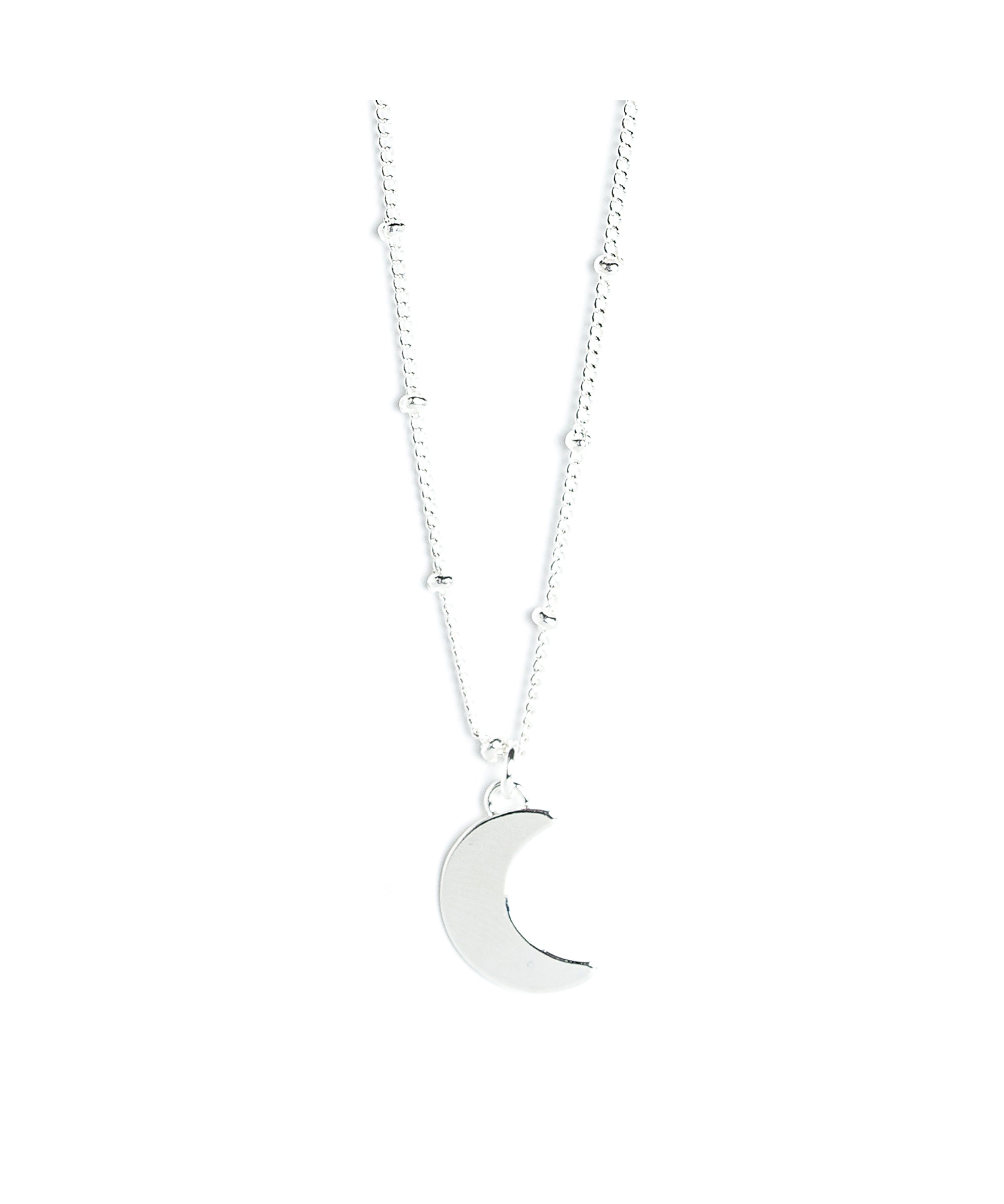 Collier Séléné Argent Lune Colliers Monsieur Simone