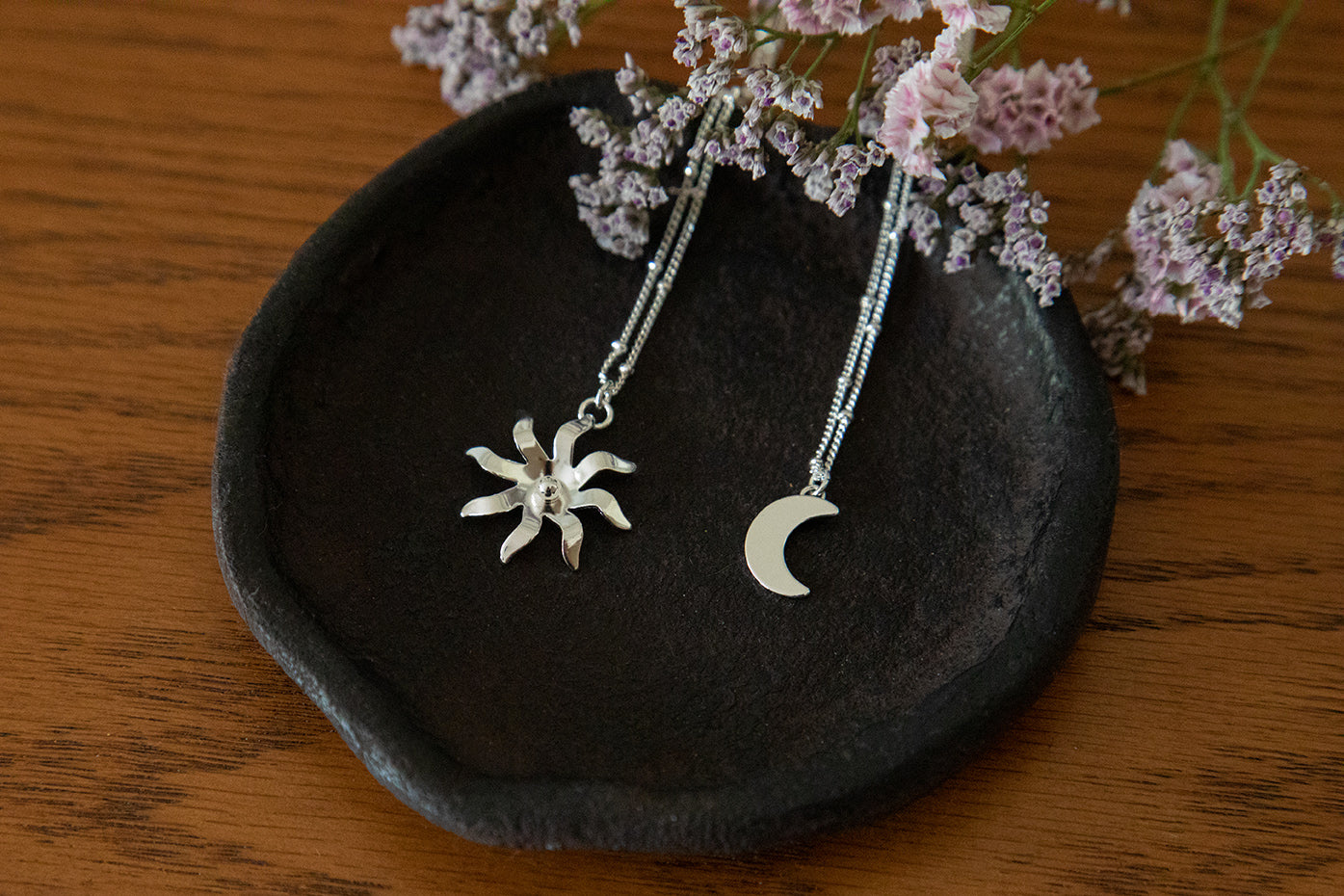 Collier Séléné Argent Lune Colliers Monsieur Simone