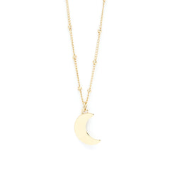 Collier Séléné Or Lune Colliers Monsieur Simone