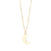Collier Séléné Or Lune Colliers Monsieur Simone