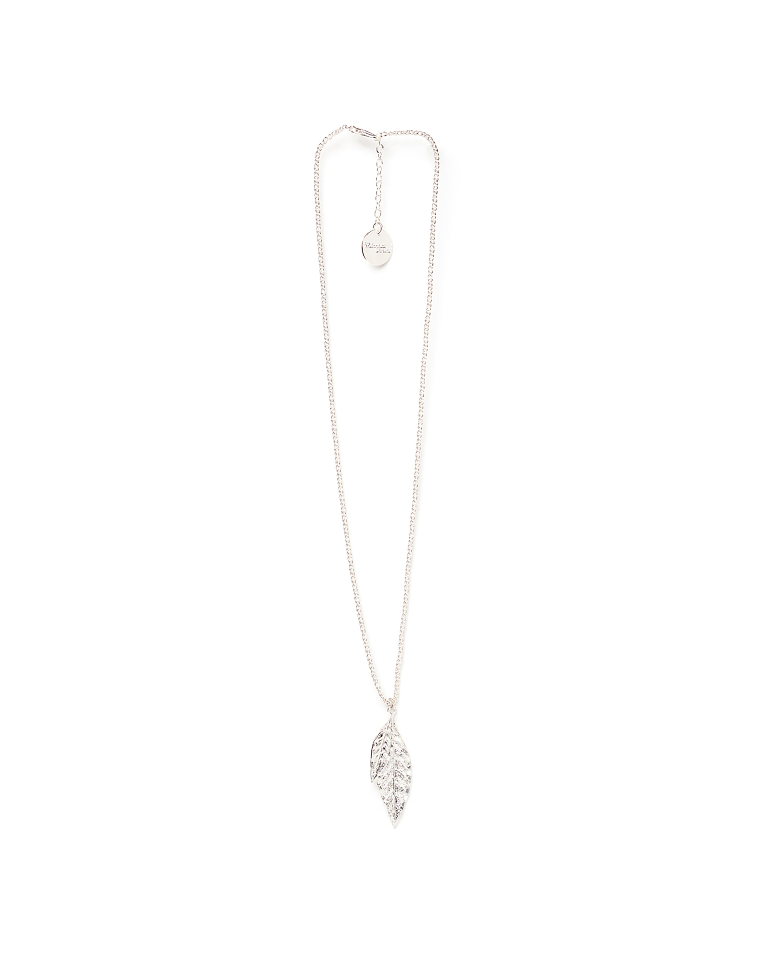 Collier Thalie Argent Feuilles Colliers Monsieur Simone