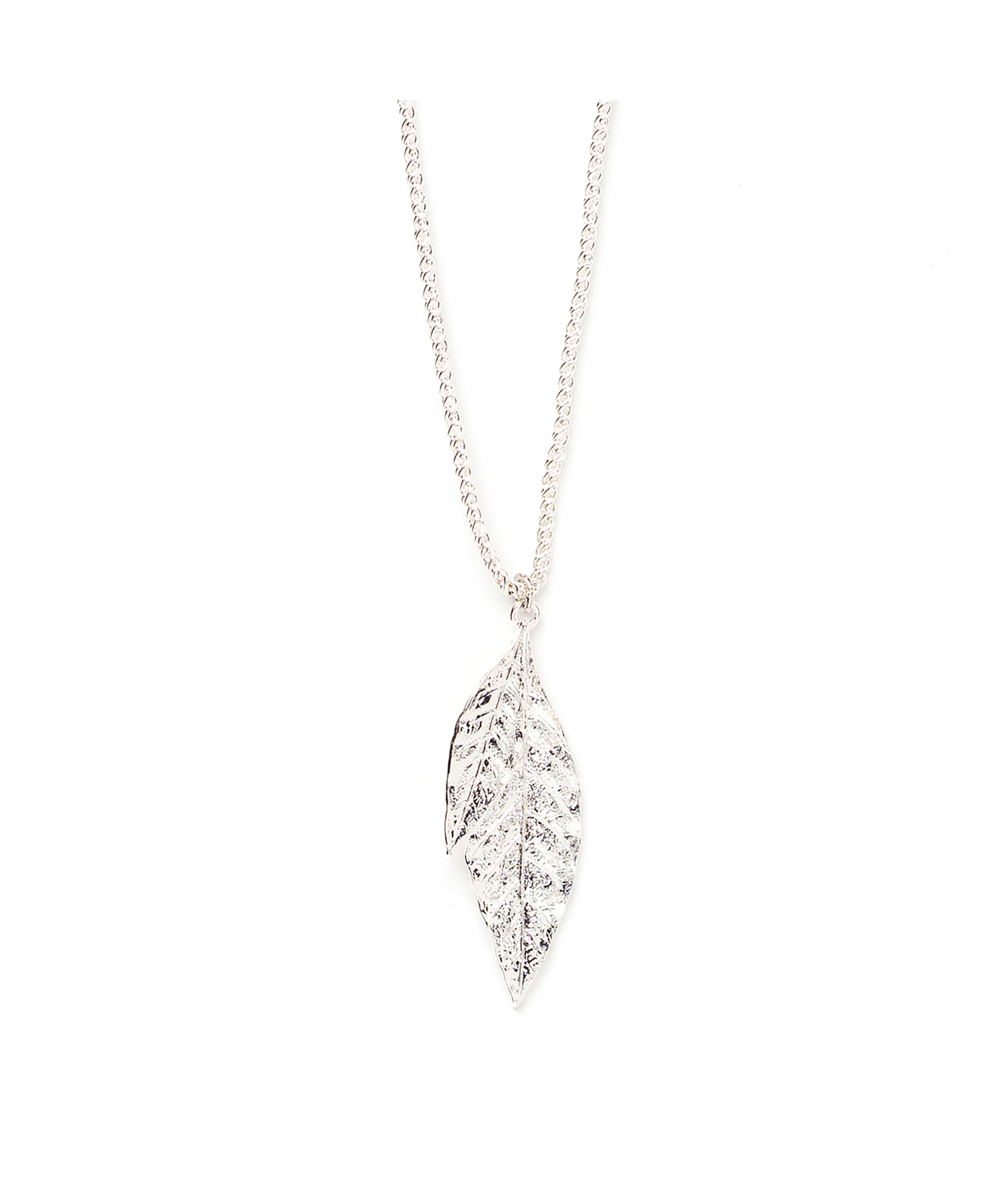 Collier Thalie Argent Feuilles Colliers Monsieur Simone