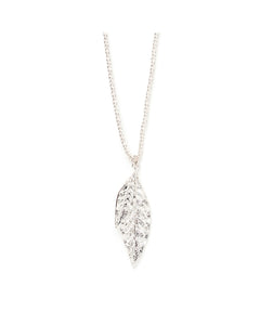Collier Thalie Argent Feuilles Colliers Monsieur Simone