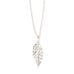 Collier Thalie Argent Feuilles Colliers Monsieur Simone